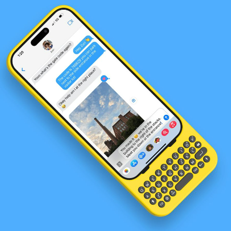 Klik Langsung: Casing iPhone Mirip BlackBerry Ini Sangat Menggoda